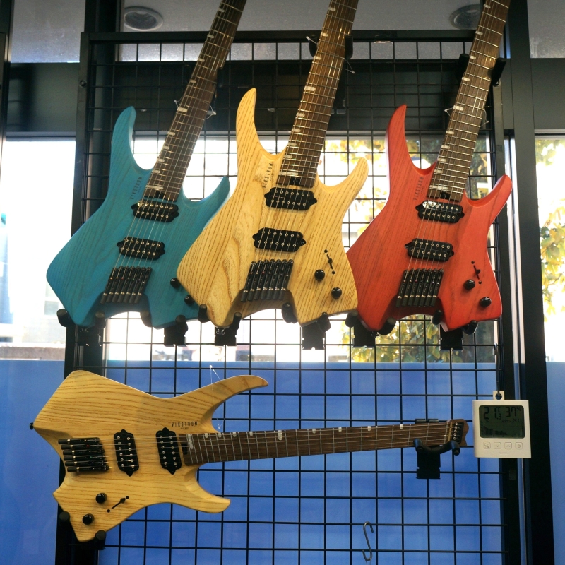 VIKSTROM GUITARS ヘッドレスギターのご紹介｜製品紹介｜記事一覧