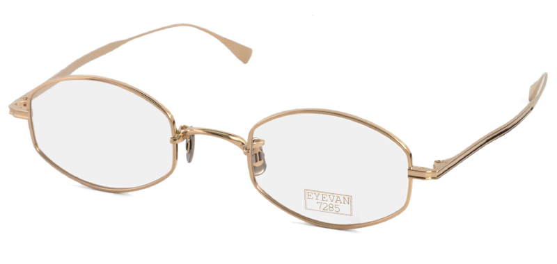 EYEVAN7285 mod.1009 ブランド初の樽型オールメタルフレーム | 3T