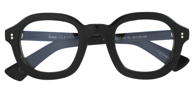 LESCA Lunetier LARGO 寛容で雰囲気の良いヴィンテージスタイル | 3T