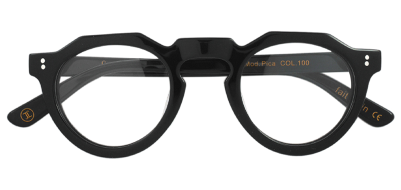 LESCA LUNETIER PICA, TORO, La Corb's 人気モデルのブラックカラー再