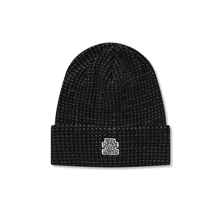 OG LABEL PATCHED BEANIE BLACK – BlackEyePatch