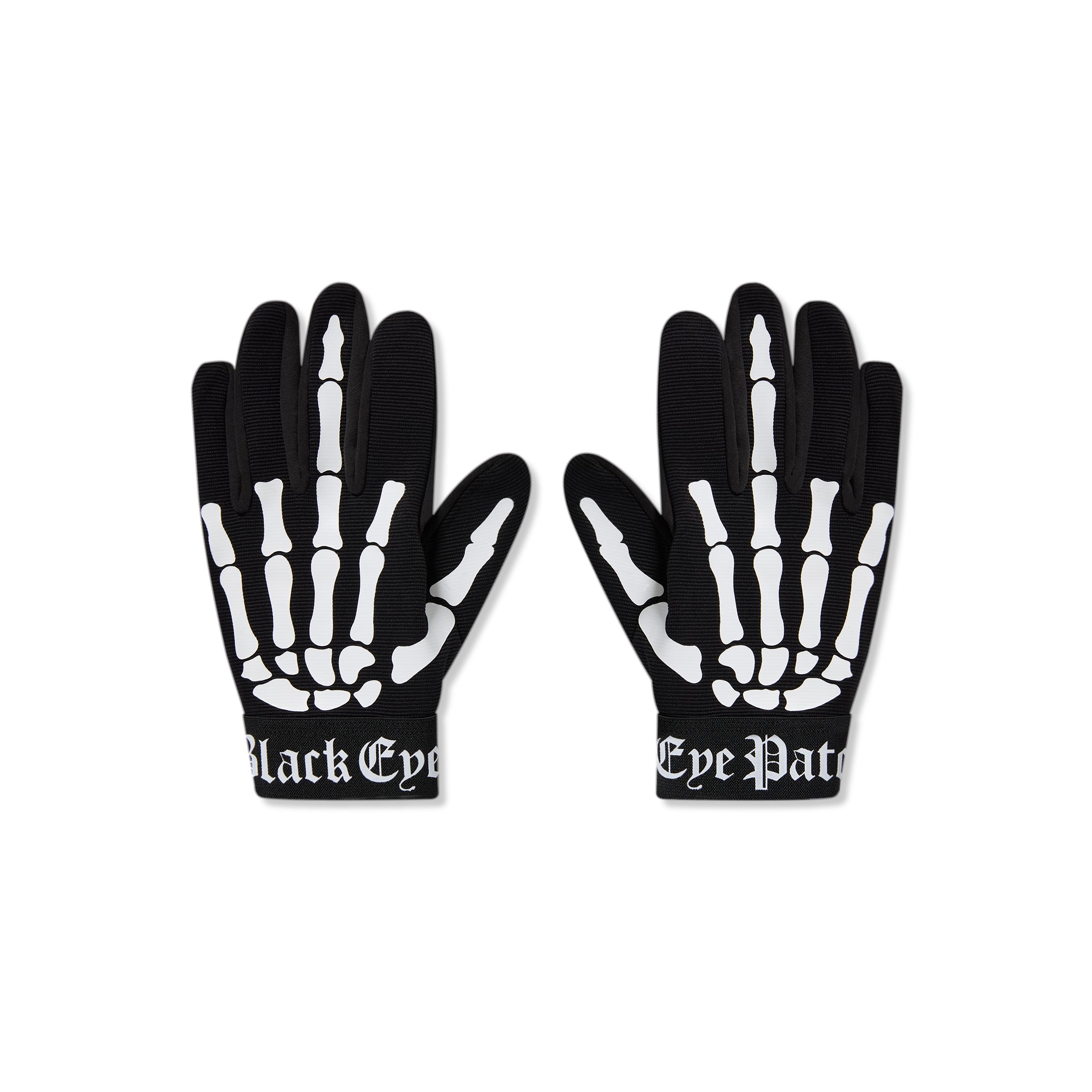 SKELETON'S FINGER GLOVES BLACK – BlackEyePatch