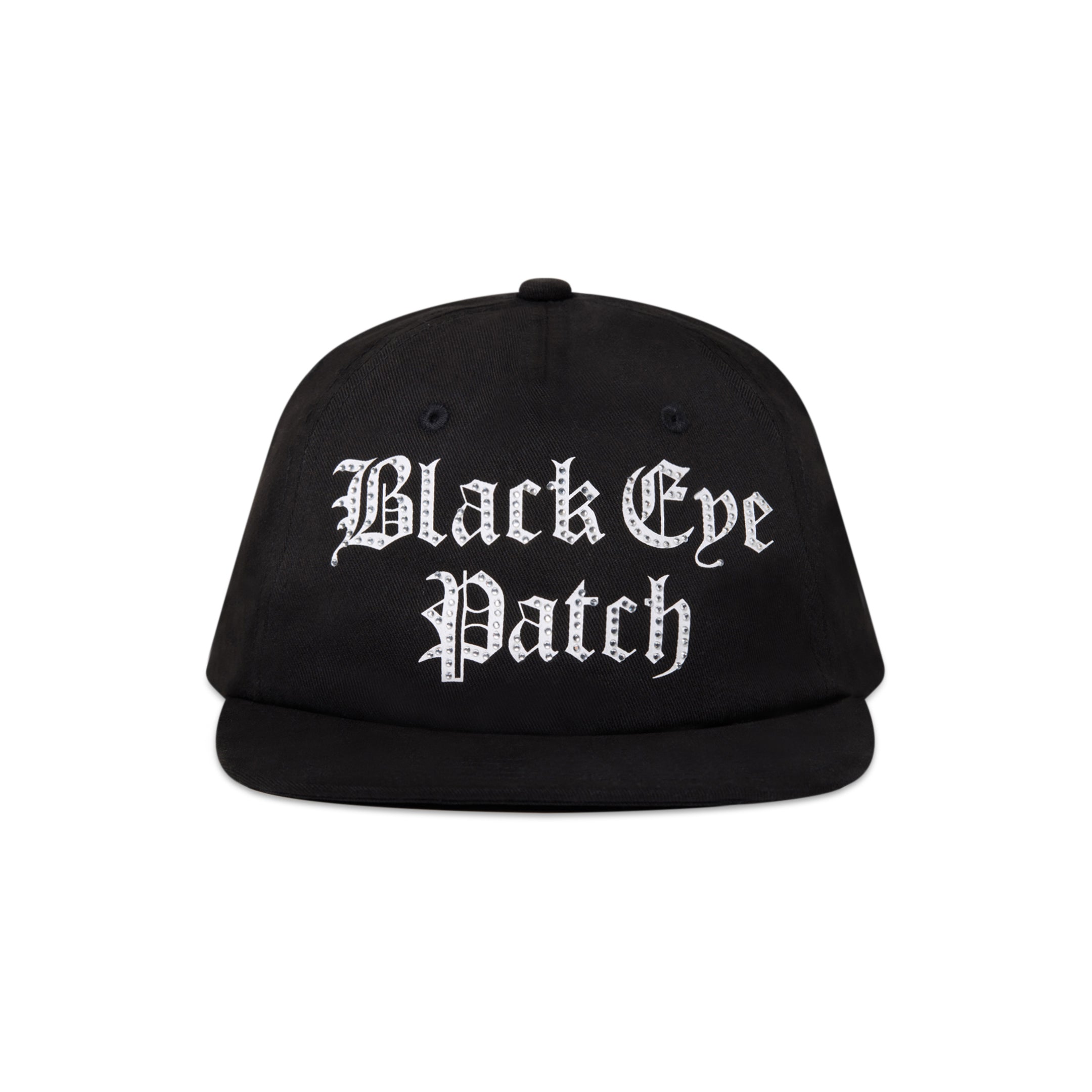 RHINESTONED OE LOGO CAP BLACK – BlackEyePatch