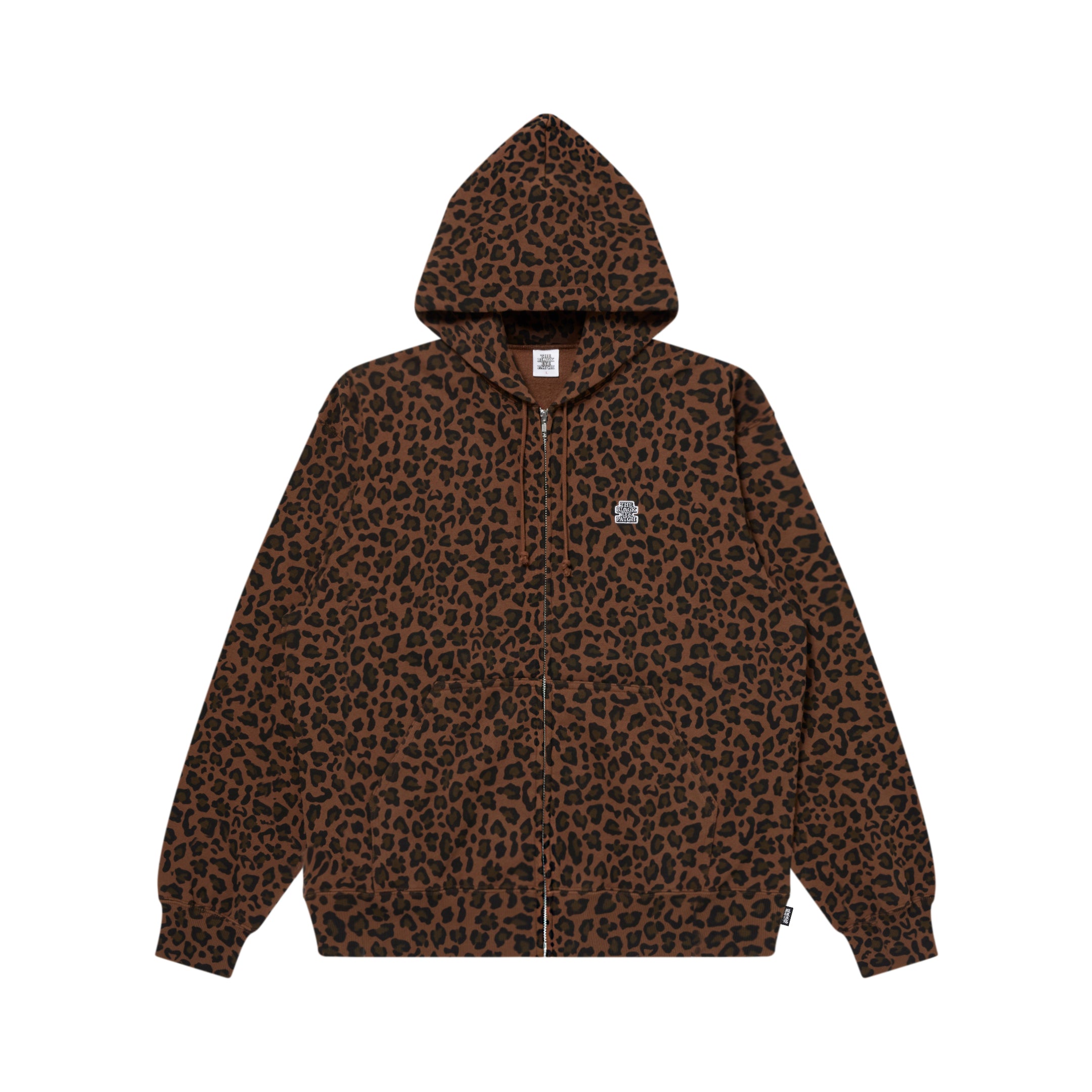 LEOPARD PATTERNED SMALL OG ZIP HOODIE – BlackEyePatch