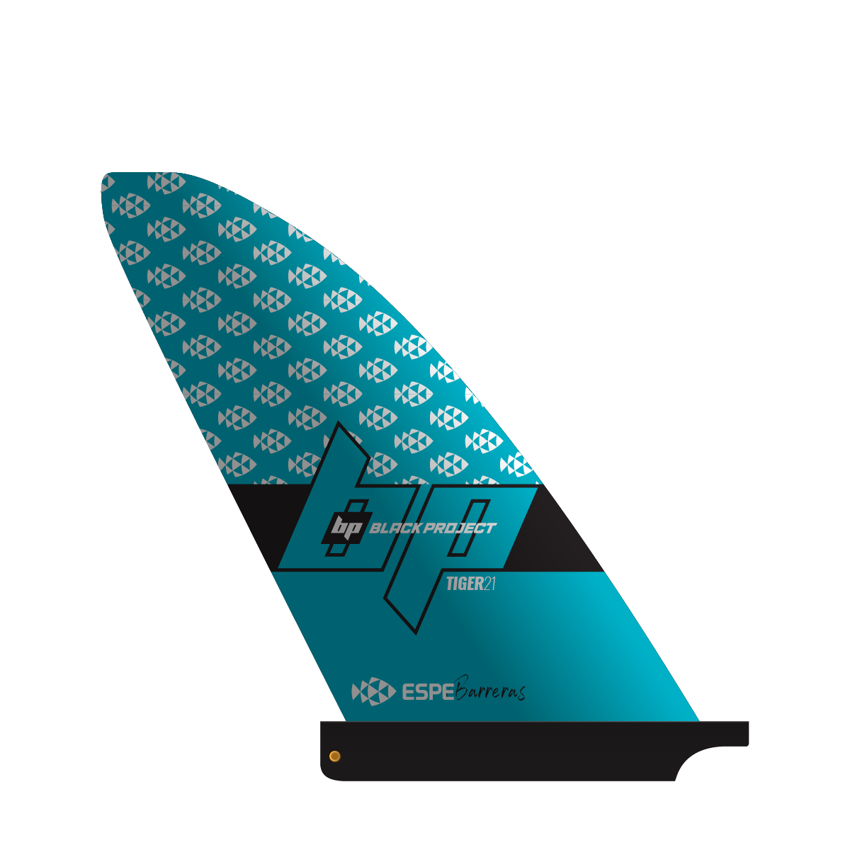 Tiger SUP Fin | Espe Ed. | BLACK PROJECT SUP