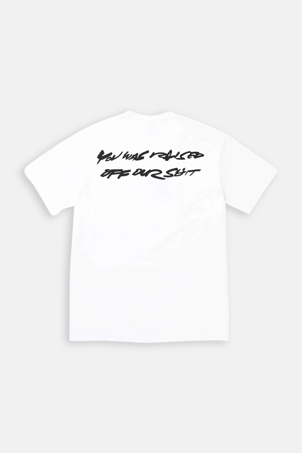 Futura Box Logo Tee White – blueandcream