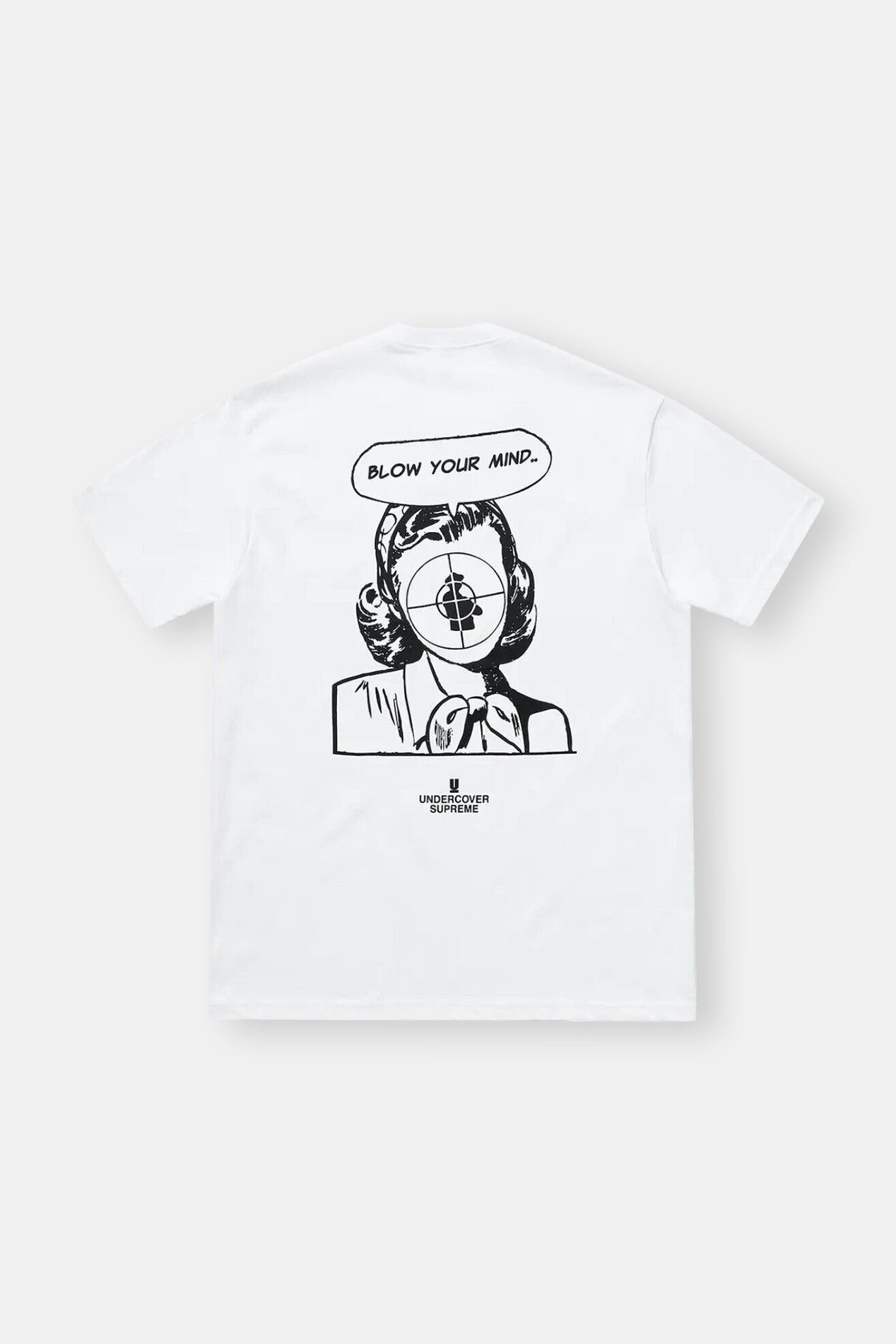Supreme x Undercover Public Enemy Blow Your Mind Tee White