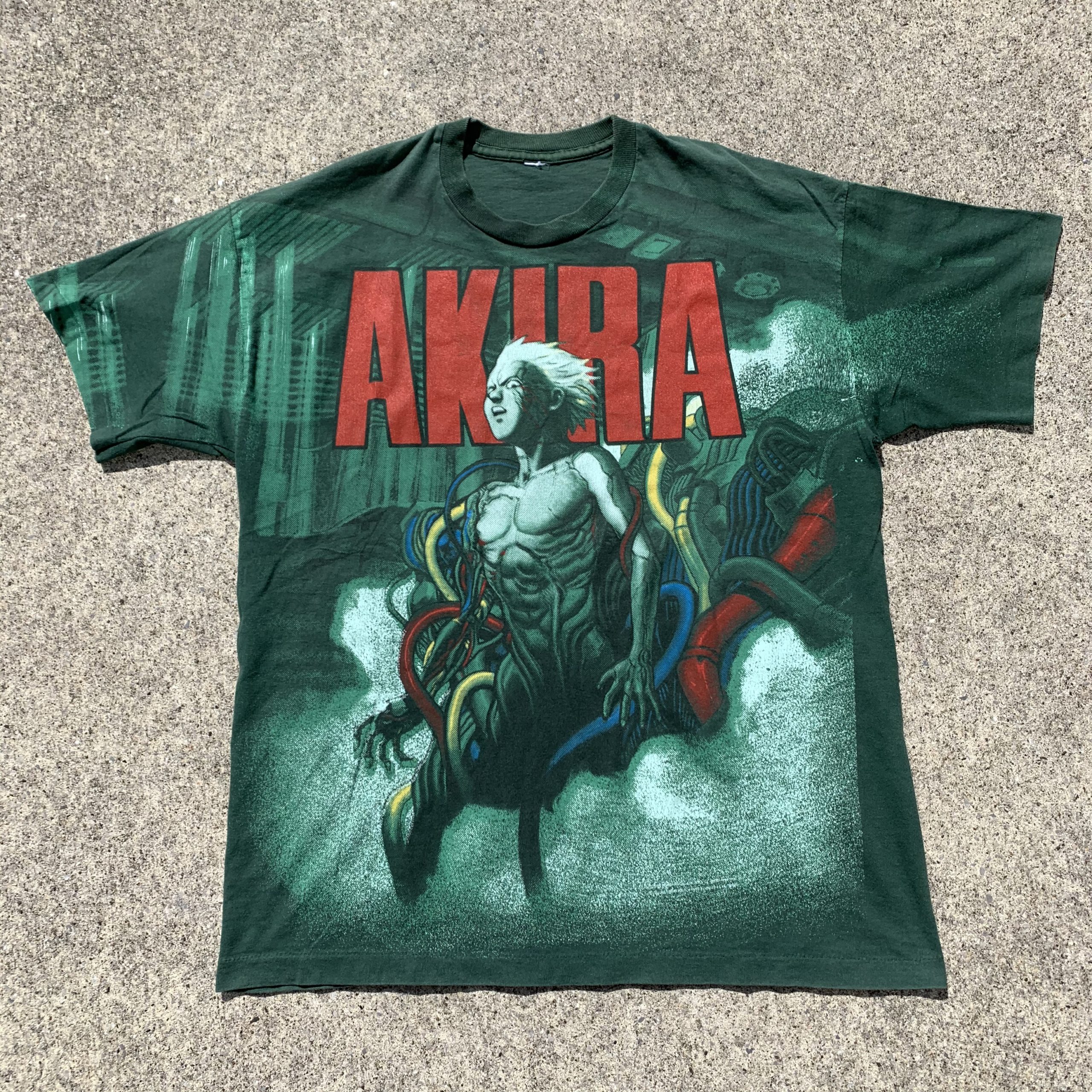 ウンコリン 降臨堂 Tシャツ bakateee akira アキラ 鉄雄 てつお 90s