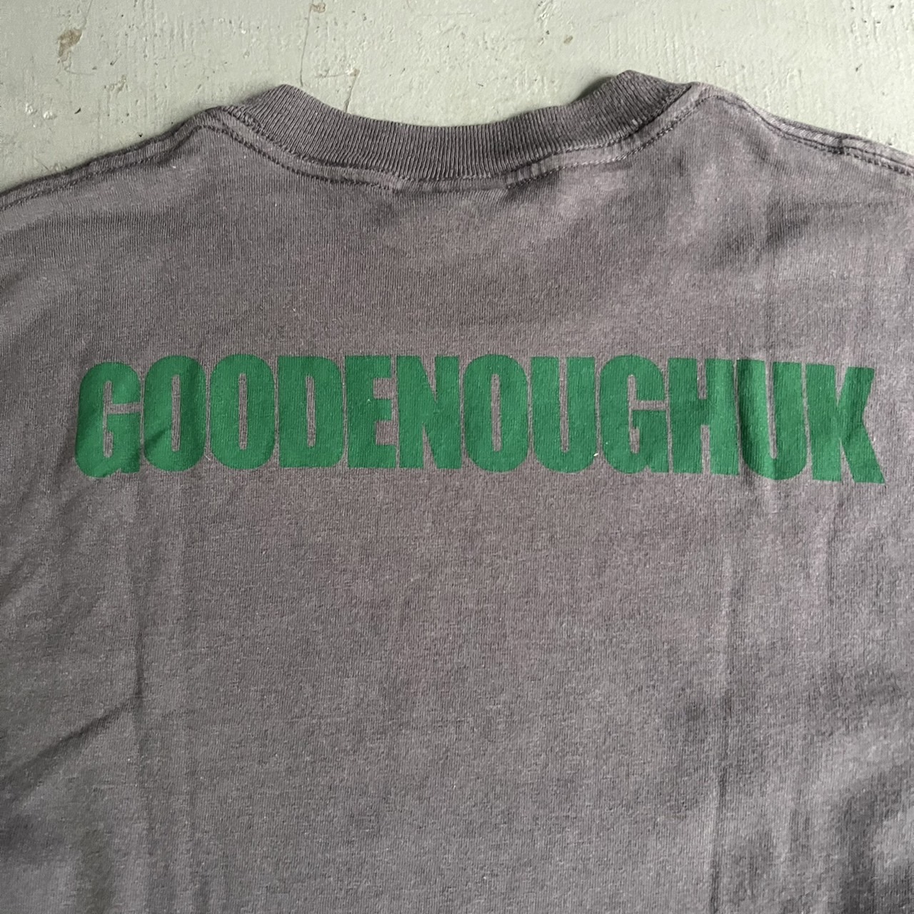GOODENOUGH UK Over Print Tee - blue room