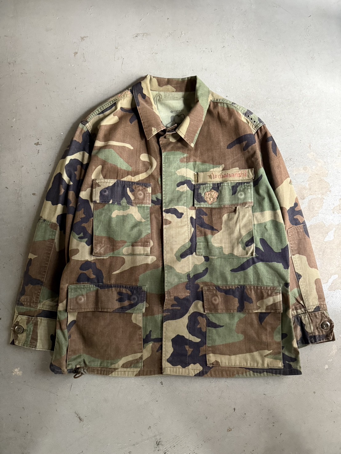 Maharishi recycled Field Jacket - blue room