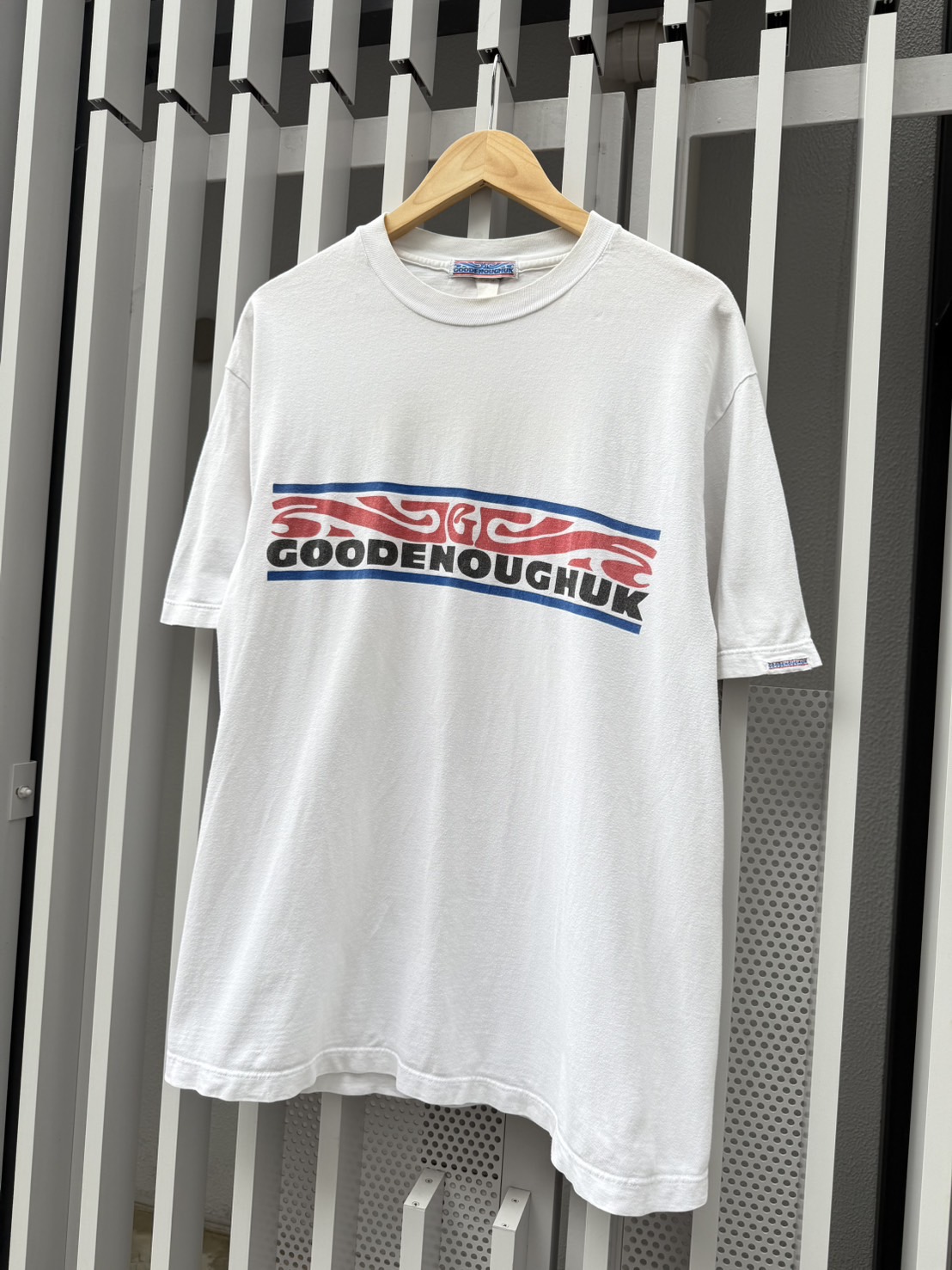 90s GOODENOUGH UK Print Tee - blue room