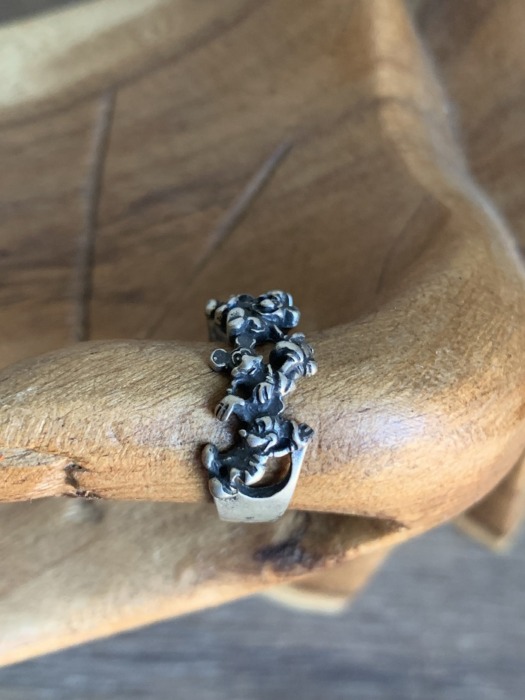 SOLDOUT-アメリカ 80s シルバー925 SILVER ミッキーマウス MICKEY