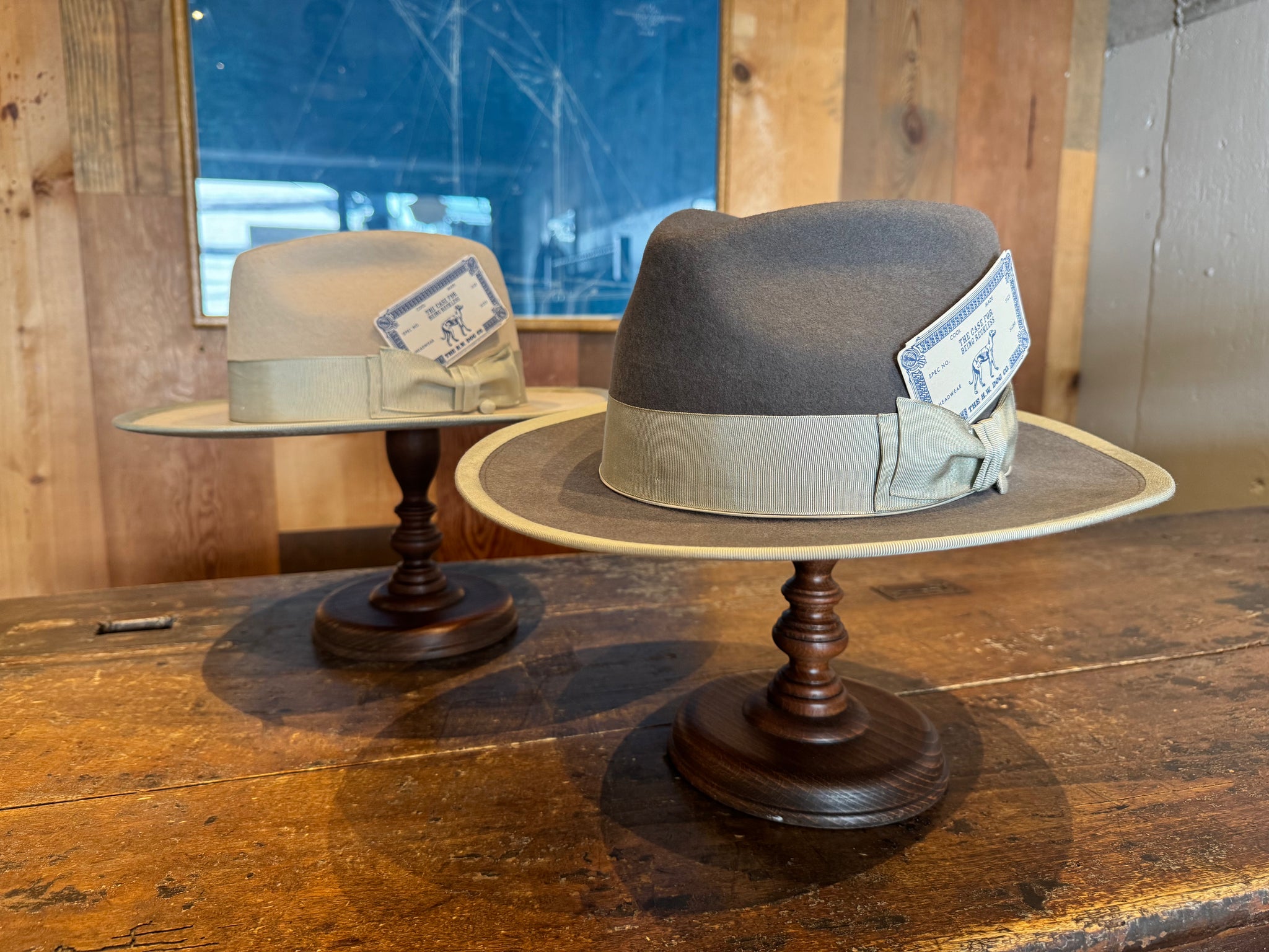 THE H.W.DOG&CO.】 × 【BLURRED CLOTHING】TEARDROP HAT – BLURRED