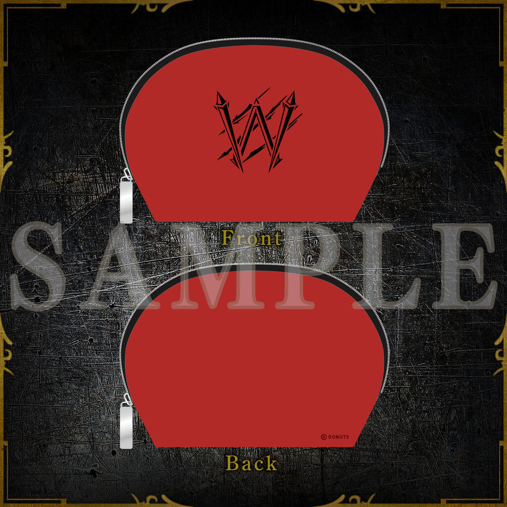 レザー風ポーチ AGF2024 – ブラックスター -Theater Starless