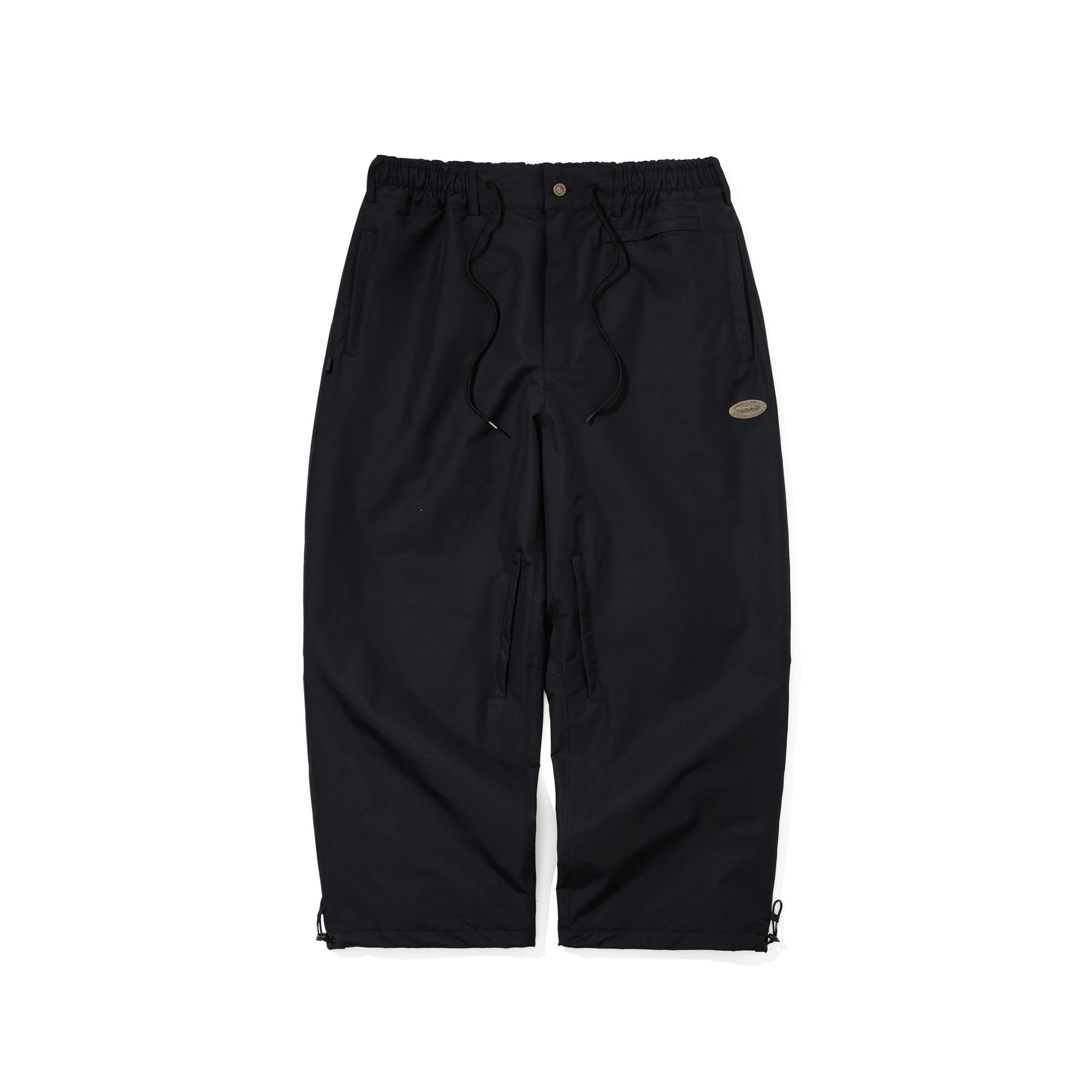 2526FW BSRABBIT Natural Super Wide Ventilation Pants Black