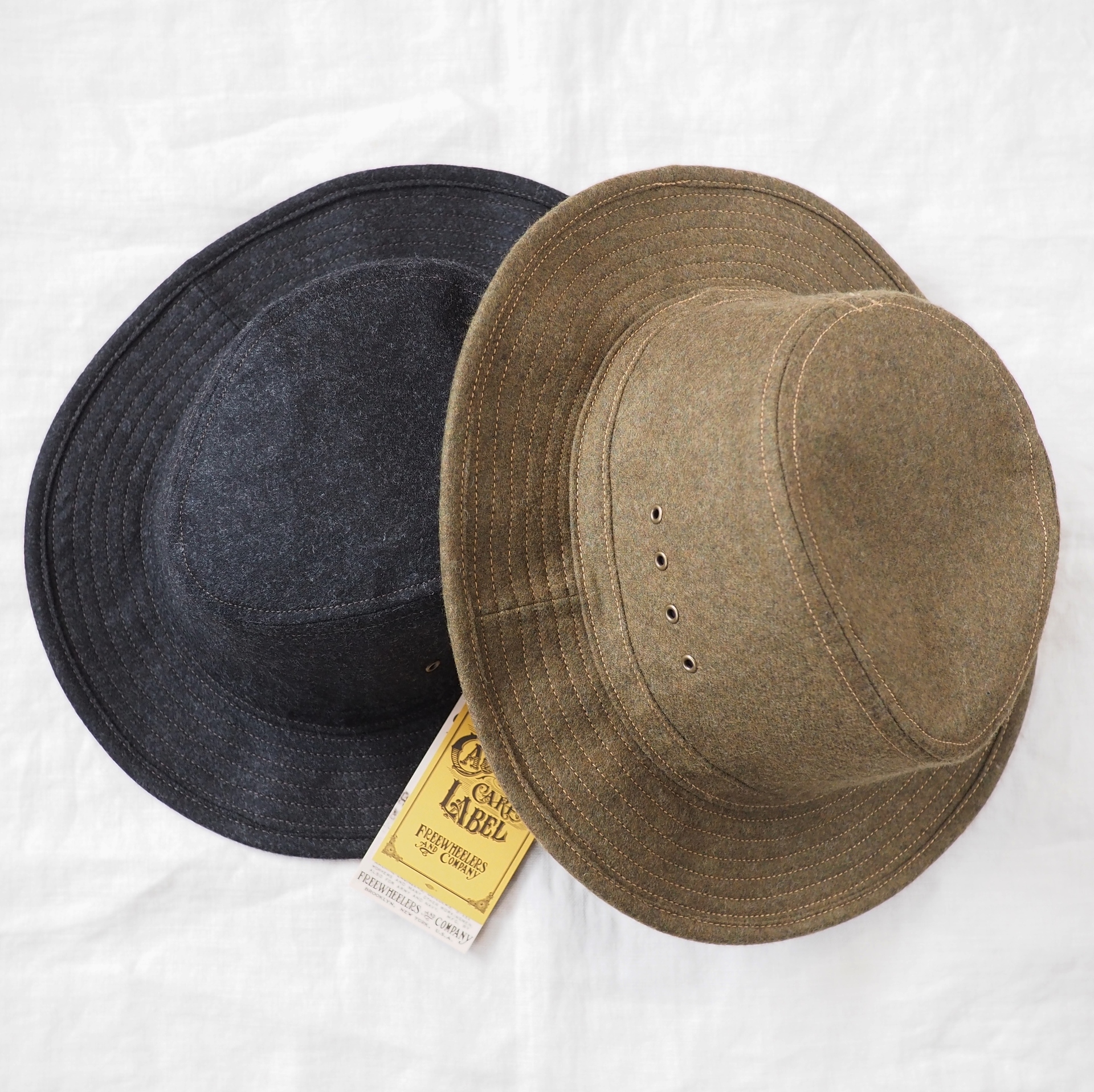 フリーホイーラーズ ”スモーキー ベア” ヴィンテージスタイル ウール