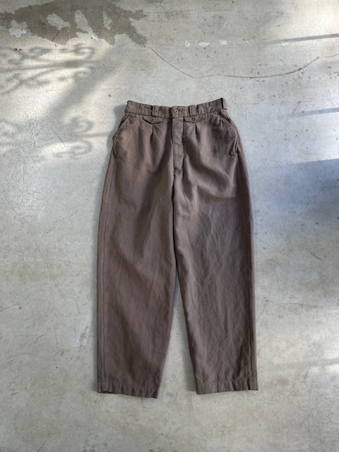 kaval / front tuck trousers 