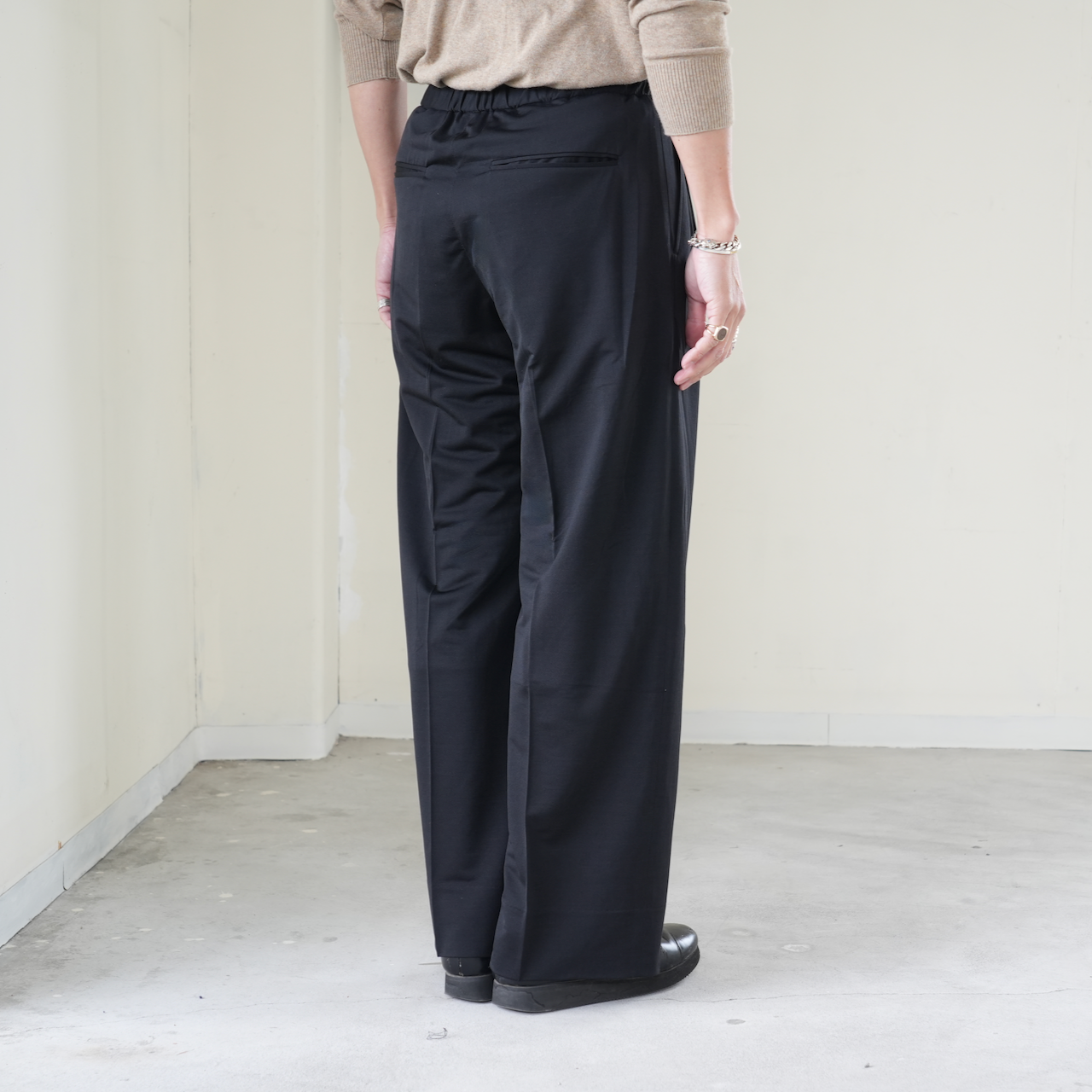 KANEMASA PHIL. 「46G Silk Blend Easy Pants」 / browniegift