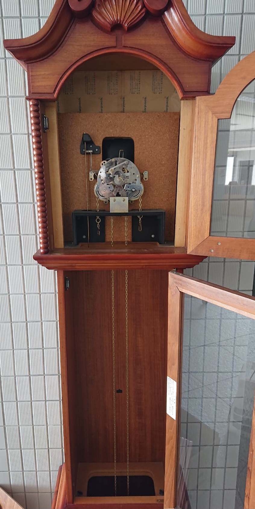 SEIKO-セイコー-ホールクロック（柱時計） Ref.605B オーバーホールの