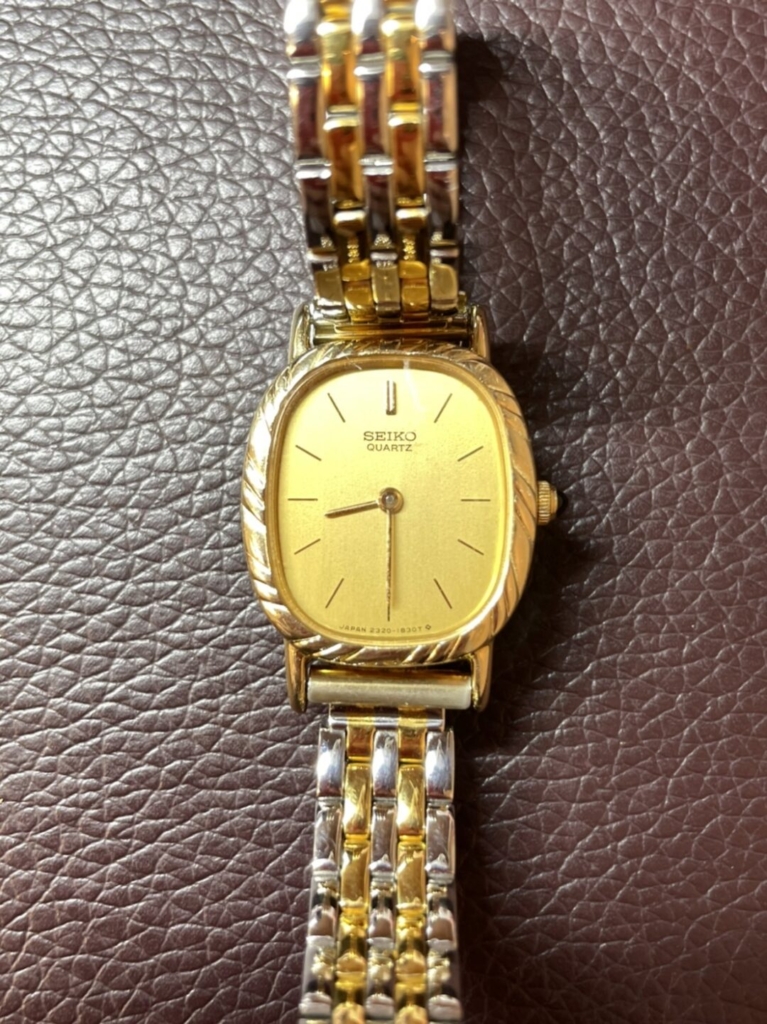 SEIKO（セイコー）Exceline K14レディース腕時計の電池交換 | BROOCH