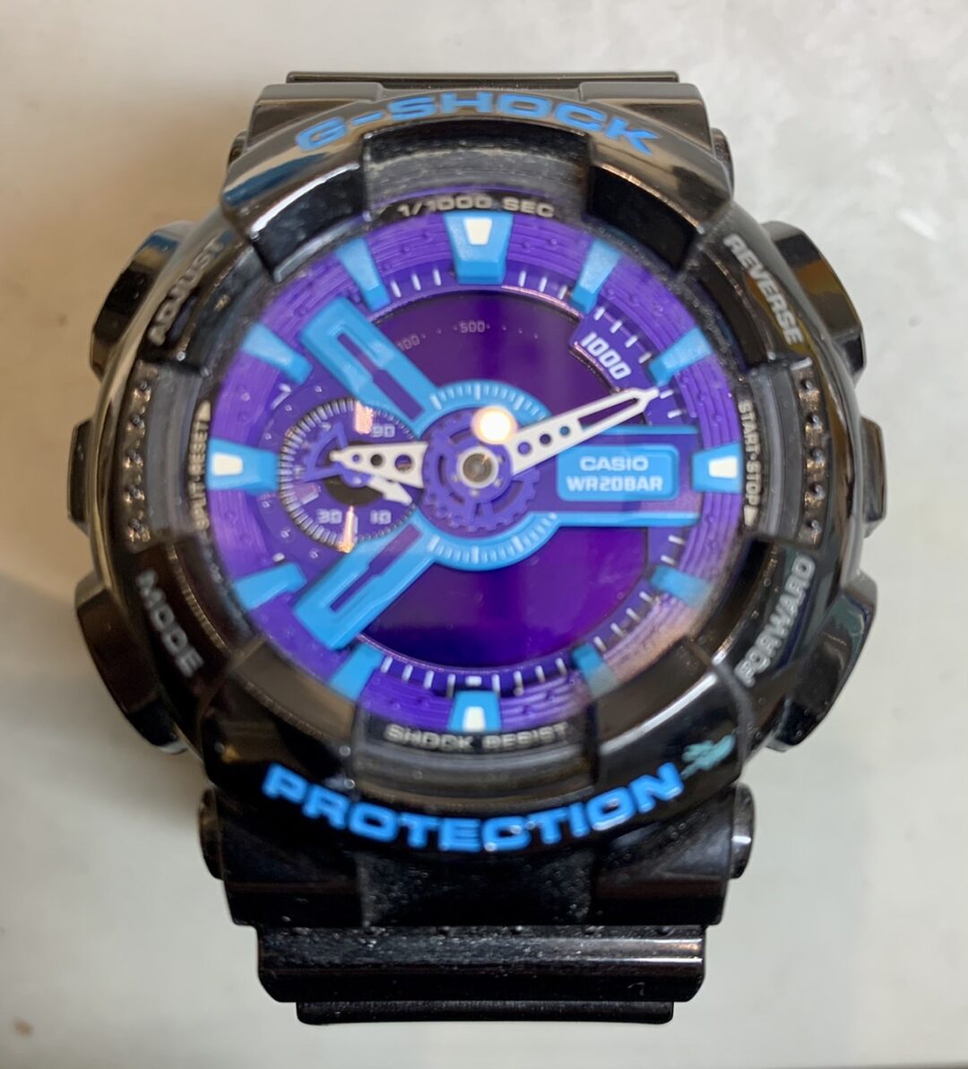 CASIO G-SHOCK GA110FC-5146の電池交換を承りました。 | BROOCH