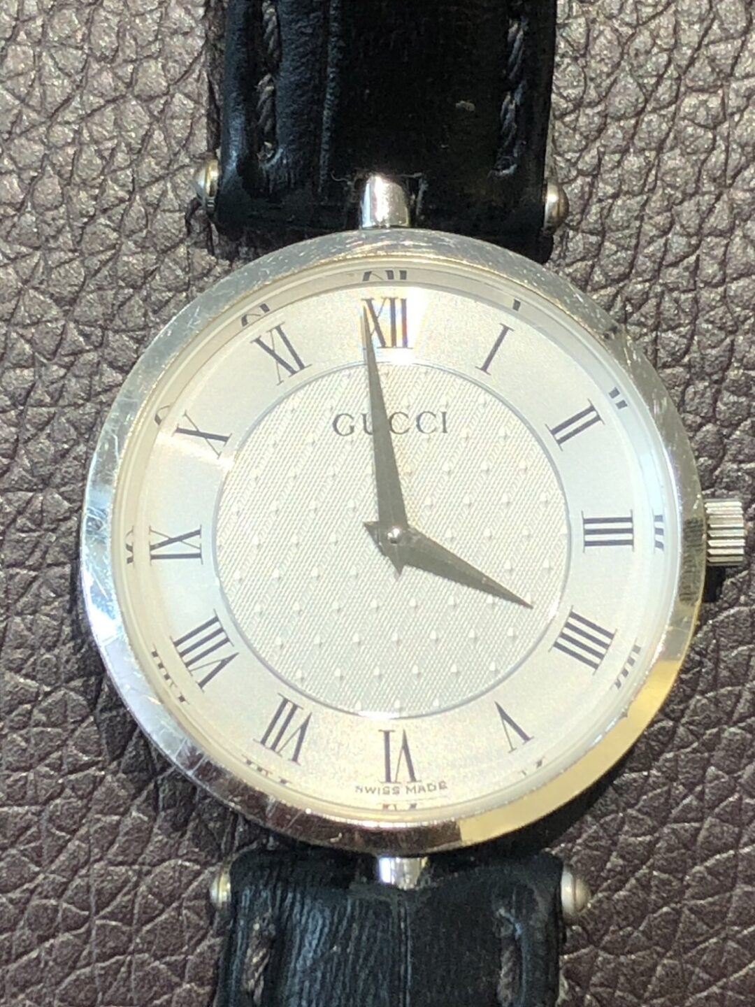 他店で断られたGUCCI（グッチ）の時計もオーバーホール＆電池交換可能