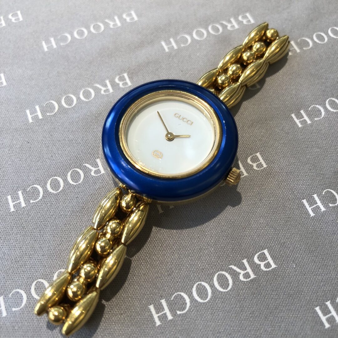 電池交換済】グッチ 時計チェンジベルト GUCCI グッチ チェンジベルト