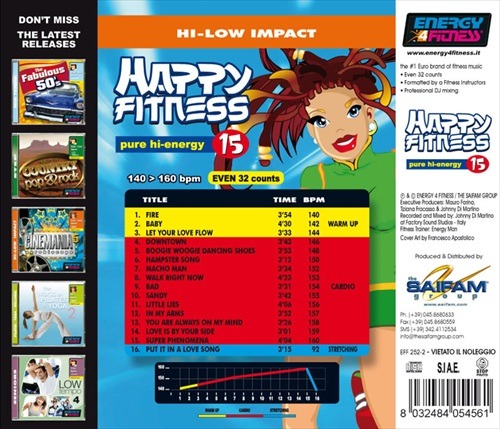 BRAVO MUSIC オンラインストア / EFF HAPPY FITNESS 15