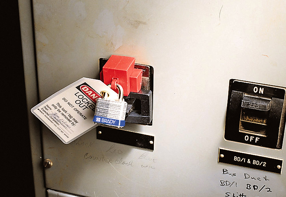 オーバーサイズ クランプオンブレーカーロックアウト | 日本ブレイディ