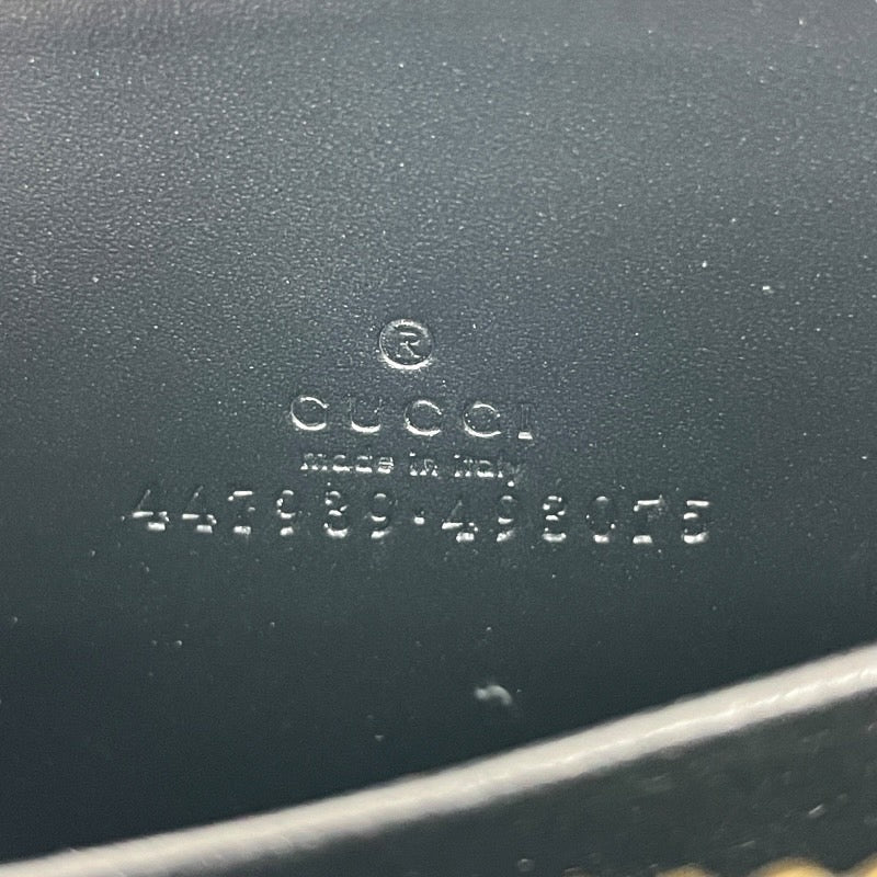 GUCCI】グッチ グッチシマ 447939 コインケース レザー メンズ ジップ