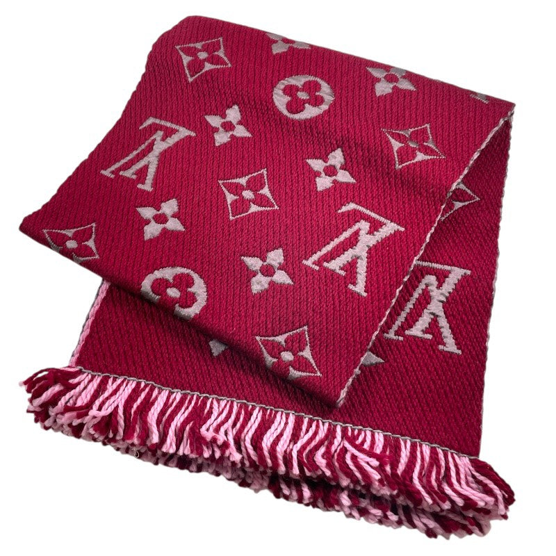 LOUIS VUITTON】ルイ・ヴィトン エシャルプ ロゴマニア デュオ M73887