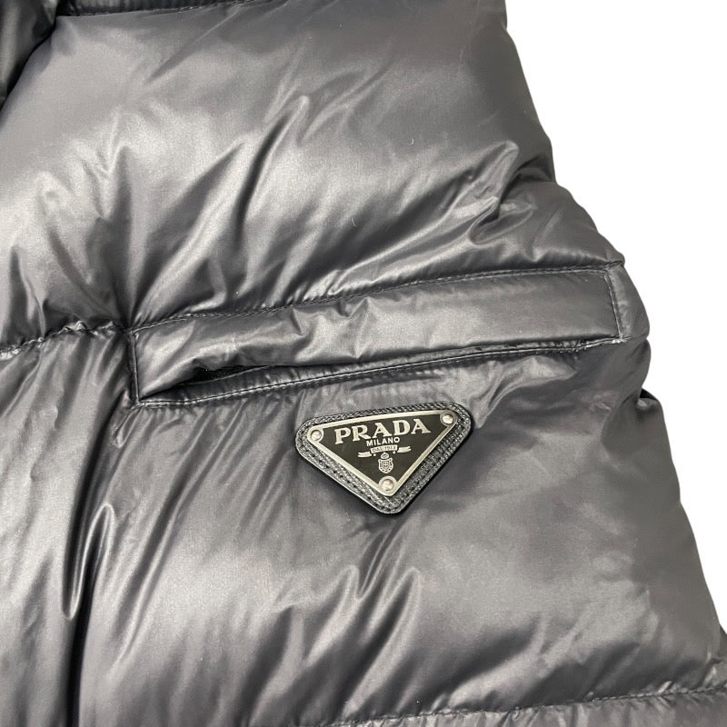 PRADA】プラダ SGJ258 ダウンジャケット ナイロンメンズ ボンバー 黒