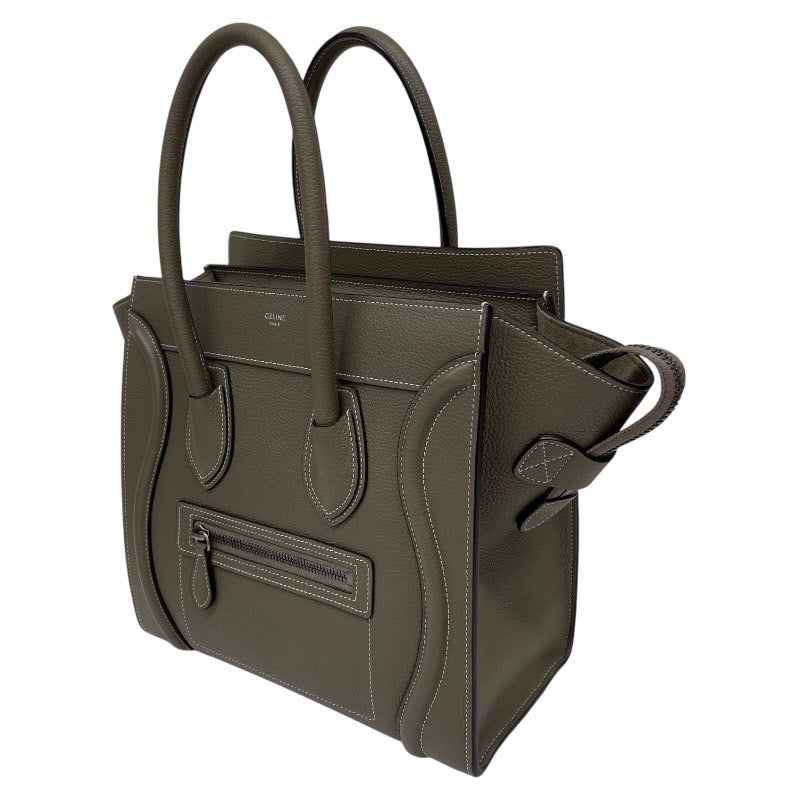 CELINE】セリーヌ ラゲージ マイクロ ショッパー トートバッグ レザー