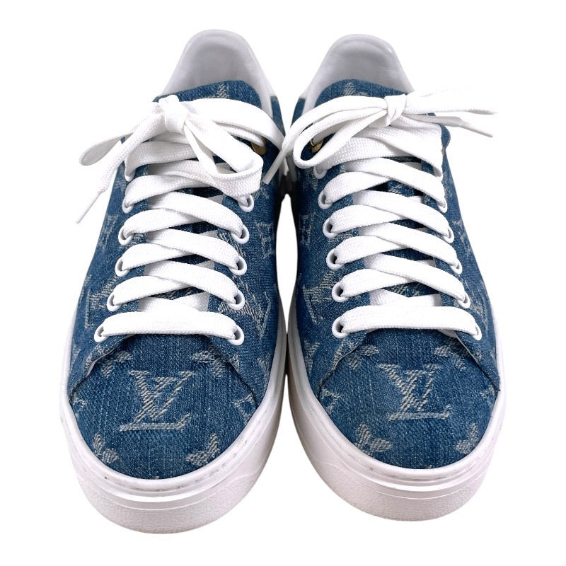 LOUIS VUITTON】ルイ・ヴィトン タイムアウト モノグラムデニム