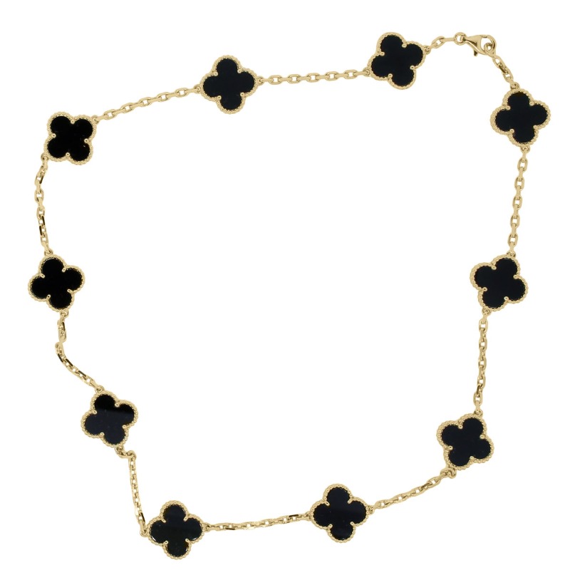 ヴァンクリーフ＆アーペル ヴィンテージ アルハンブラ ネックレス 10