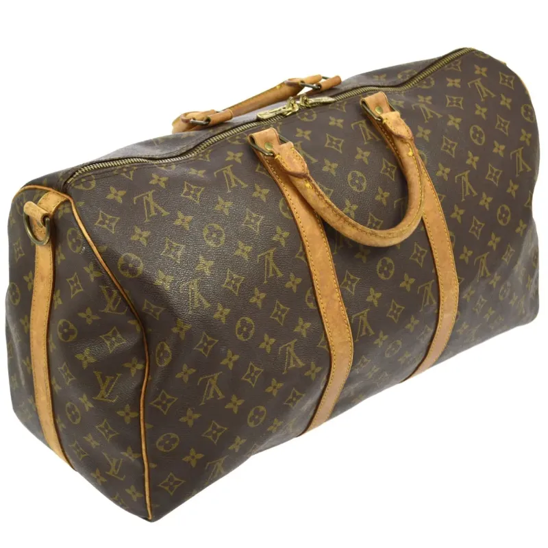 ルイヴィトン キーポル50バンドリエール ボストンバッグ モノグラム