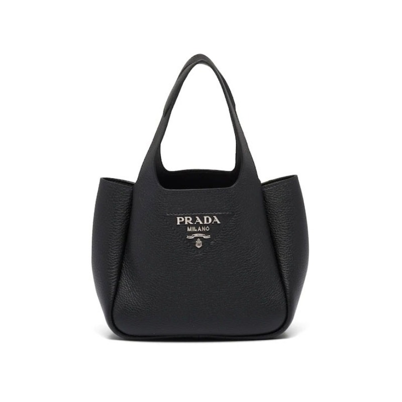 1円 1円 美品 プラダ イタリア製 レザー トート バッグ レディース 革