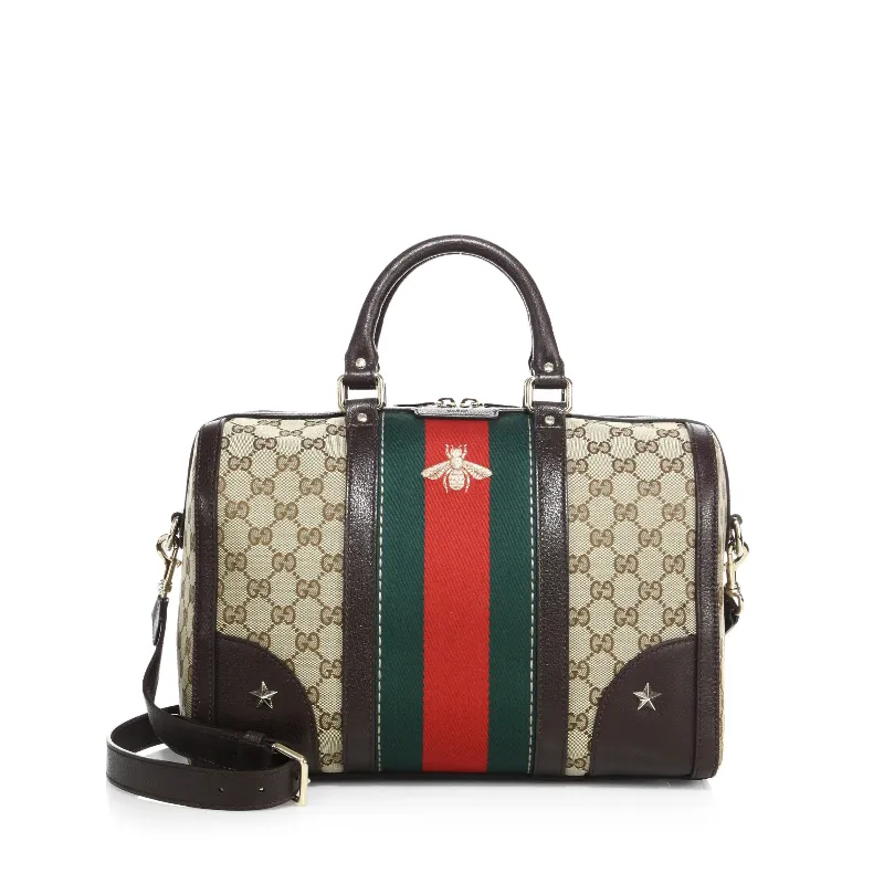 グッチ シェリーライン ビー ボストンバッグ｜ブランド買取なら