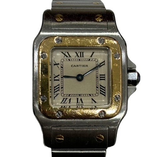 カルティエ パンテール リュバン 白シェル文字盤 QZ 時計｜ブランド