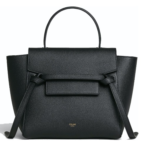 セリーヌ ベルトバッグ ナノ ブラック 18900｜ブランド買取なら