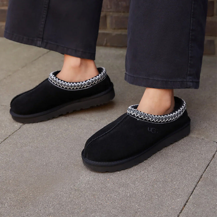 全2色】スリッポン レディース アグ スエード タスマン 靴 ボリューム