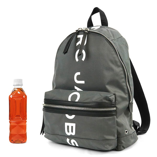 MARC JACOBS◇リュック/ポリエステル/GRY