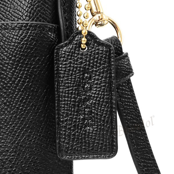 Brandol / COACH コーチ ショルダーバッグ クロスグレインレザー 縦型