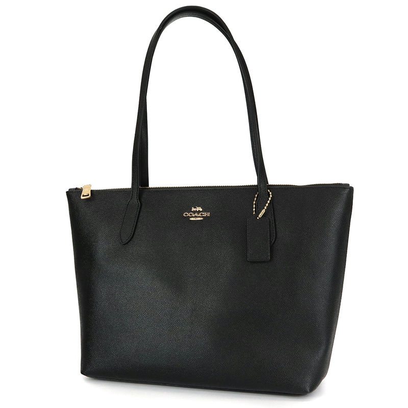 Brandol / COACH コーチ トートバッグ シティ レザートート ブラック