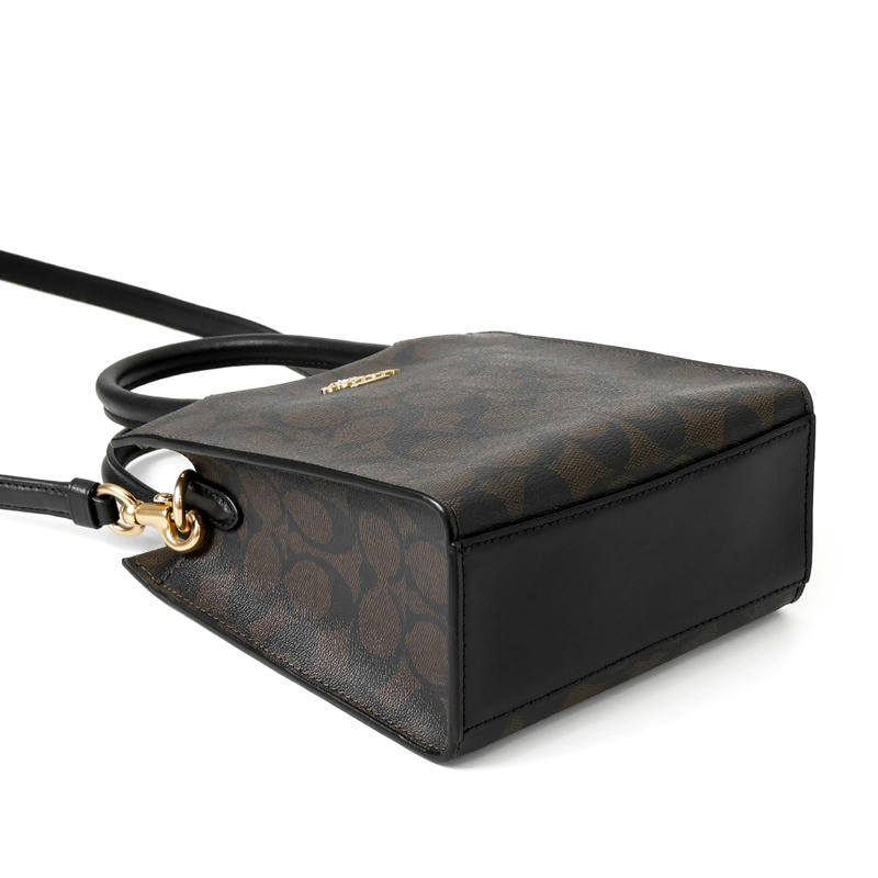 Brandol / COACH コーチ ミニトートバッグ Cally 17 シグネチャー