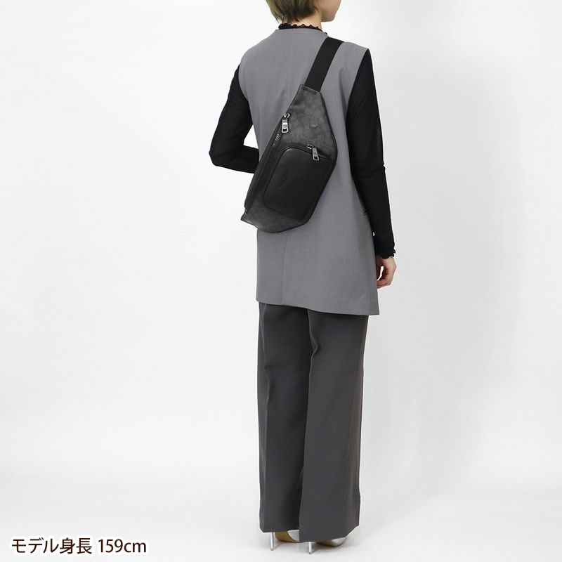 Brandol / COACH コーチ ボディバッグ シグネチャー レーサー ベルト