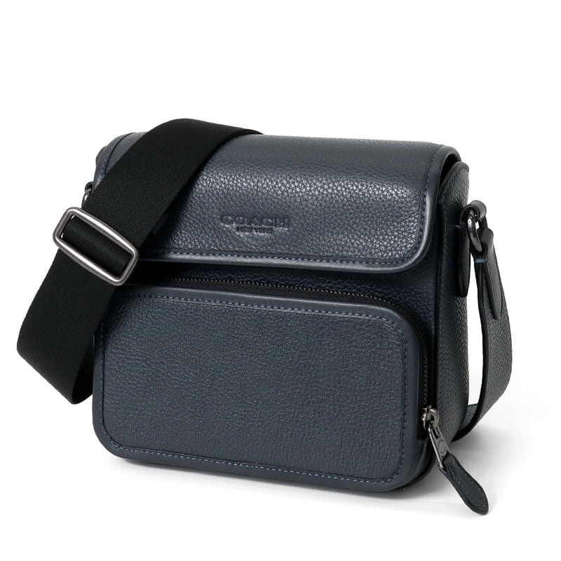 COACH コーチ スリングバッグ ボディバッグ ネイビー 斜め掛け コーチ