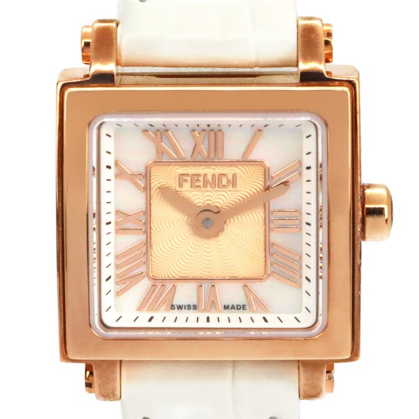 Brandol / FENDI フェンディ レディース腕時計 クワドロ ミニ スクエア