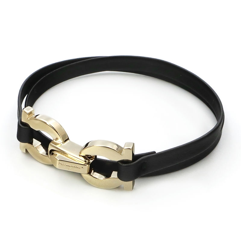 Brandol / Ferragamo フェラガモ ブレスレット ガンチーニ ダブル