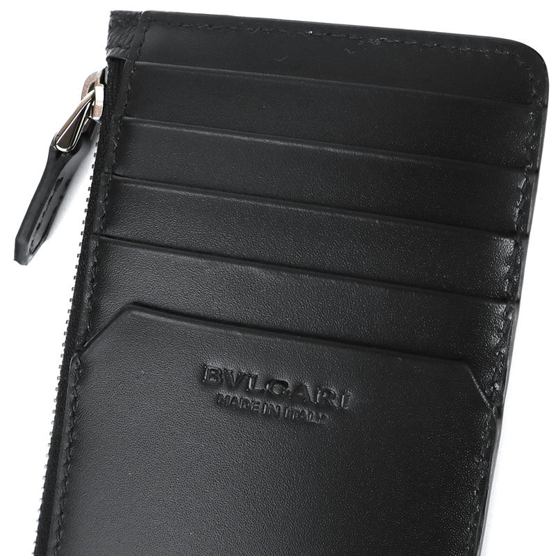 Brandol / BVLGARI ブルガリ 小銭入れ レザー フラグメントケース